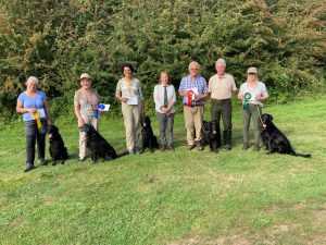 Central test Sept 5 Veteran winners and judges